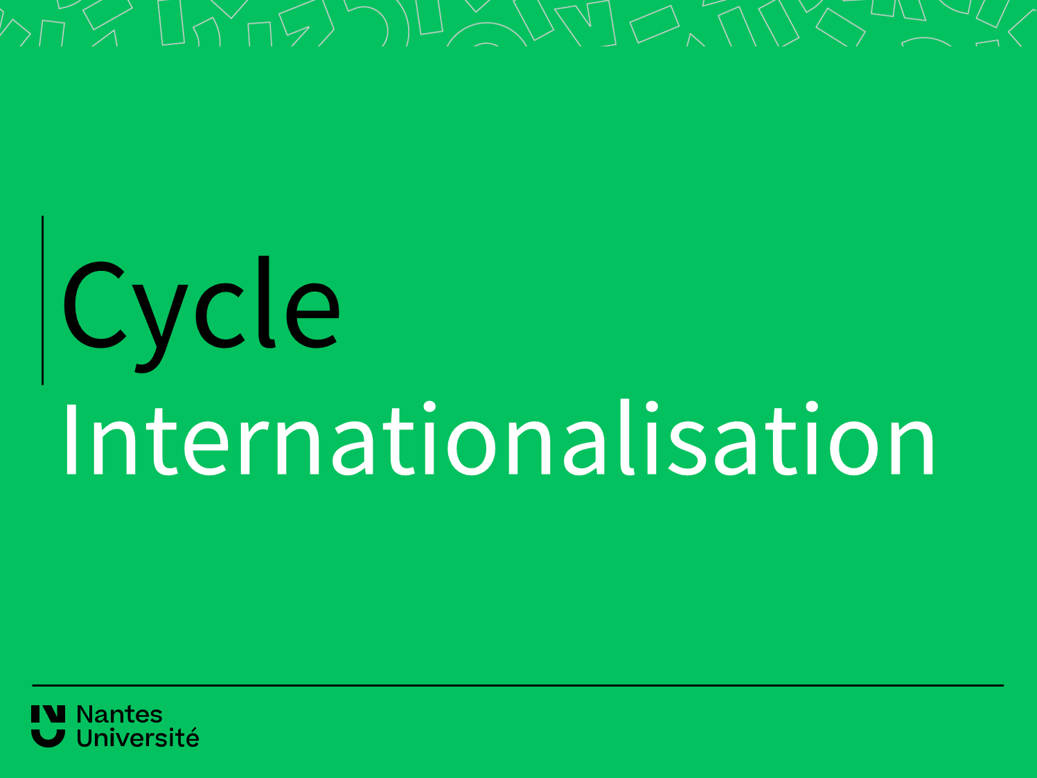 Cycle Internationalisation