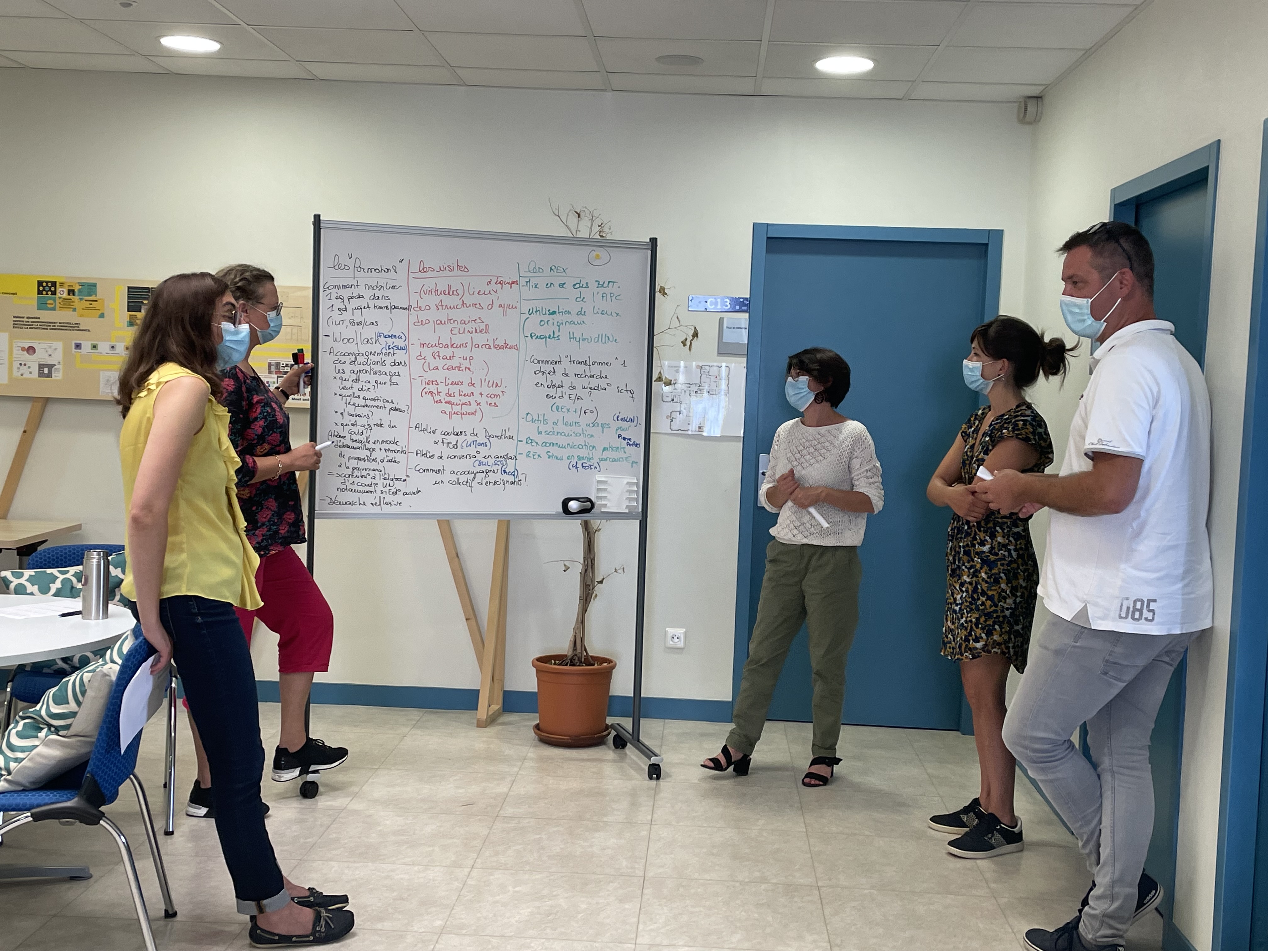Collectif RésUN - Les collaborateurs pédagogiques des campus nantais réunis pour programmer des actions communes